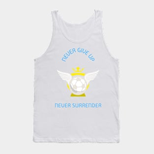 Never give up Tank Top